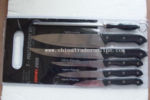 7pcs cutlery set from China