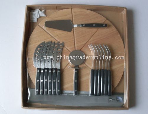 pizza board with cutter from China