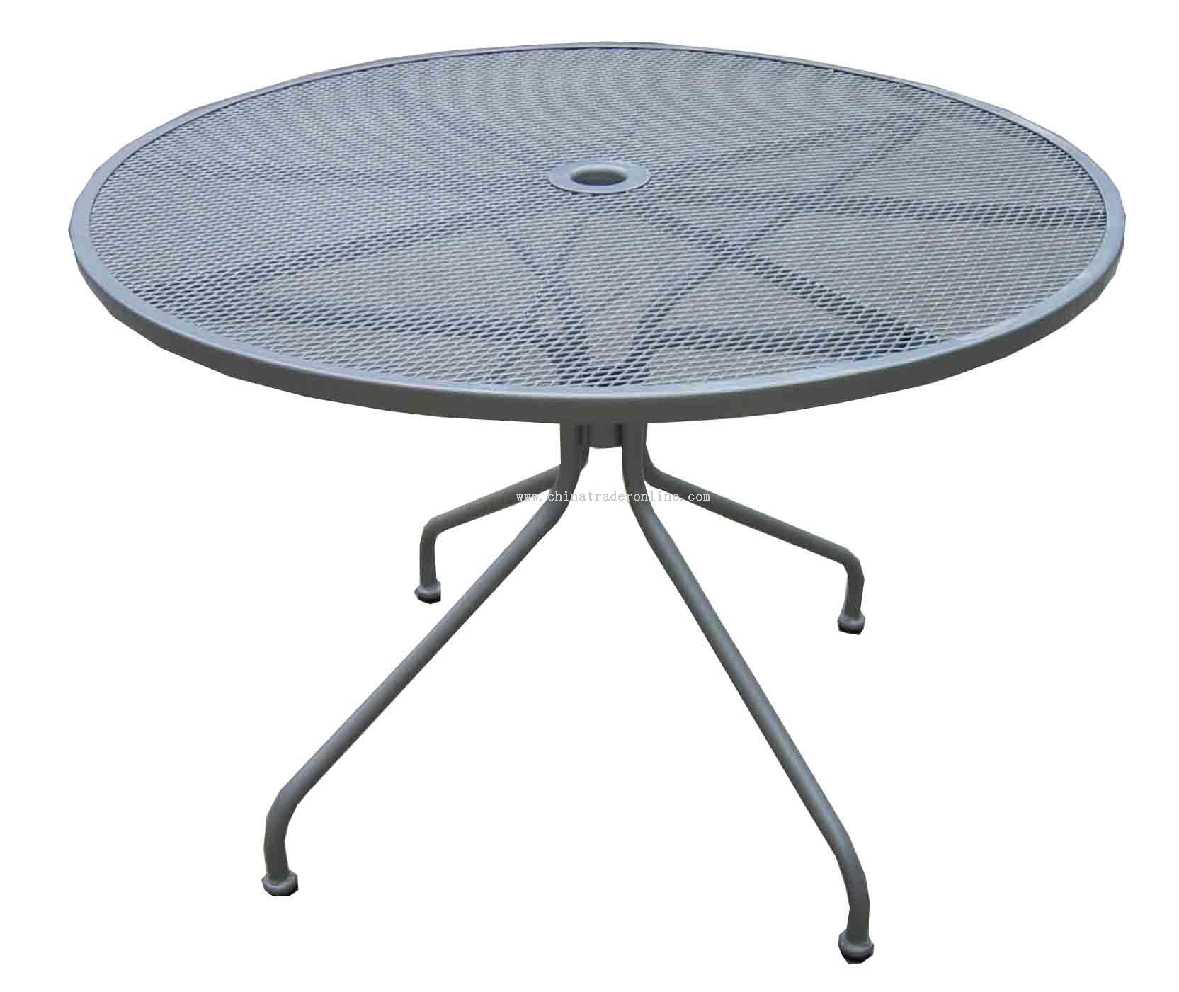 steel mesh table from China