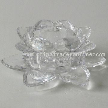 Lotus-shaped Candle Holder