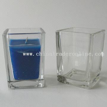 Glass Candle Holder