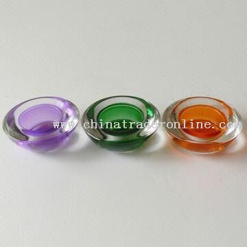 Glass Candle Holder