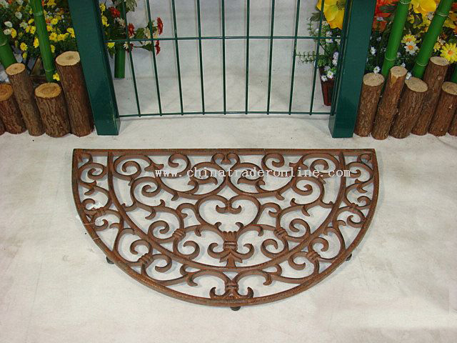 cast iron doormat from China