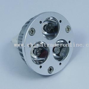 Plug-In 3 W DC 12 V MR16 High Brightness Spot light