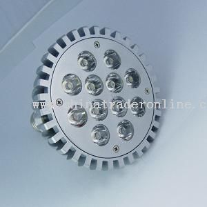 E27 – 12x1w DC12V PAR38 High Brightness Spot Light from China