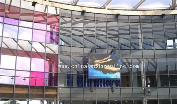 Outdoor full color LED display