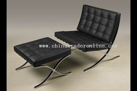 Mies Van der Rohe designer modern classic furniture barcelona chair from China