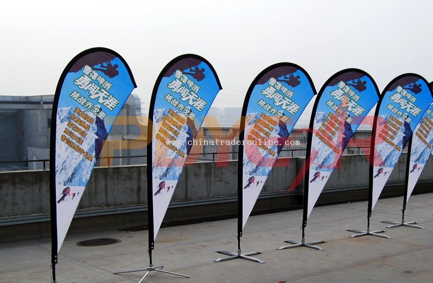 flying banner,beach flag,teardrop flag from China