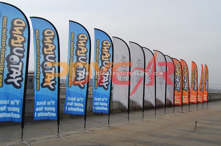 feather flag,advertising flag,wind flag from China