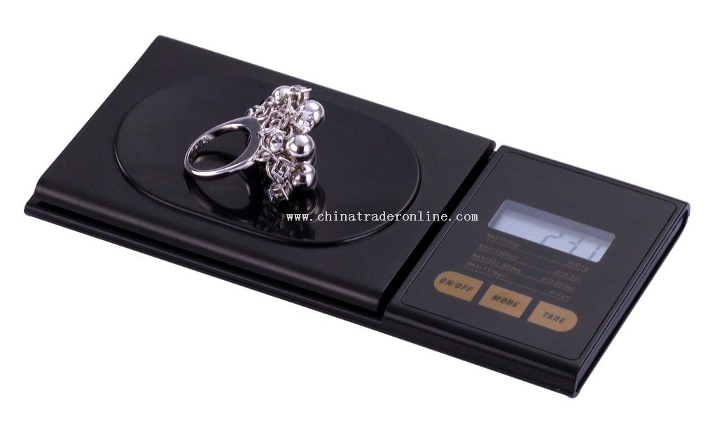 high precision strain-guage sensor jewelry Scales from China