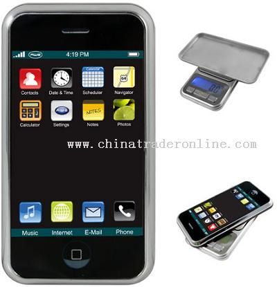 Stainless steel platform LCD Pocket Scale from China