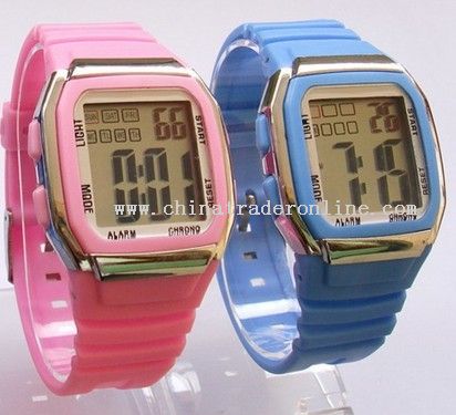 electronic sport watch from China