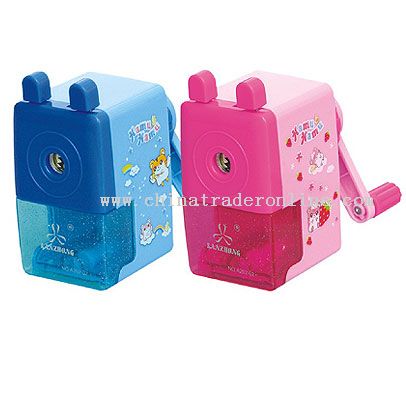 Plastic pencil sharpener from China