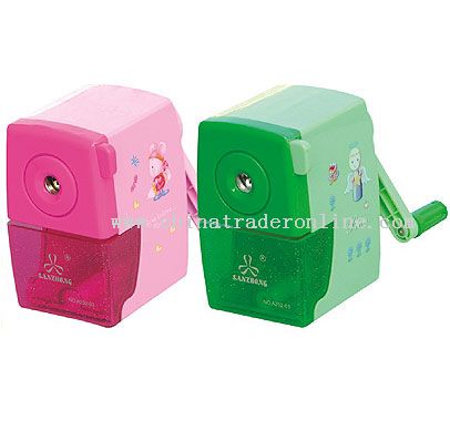 Plastic pencil sharpener