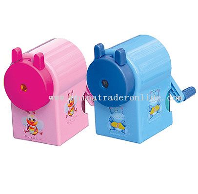 Plastic pencil sharpener from China