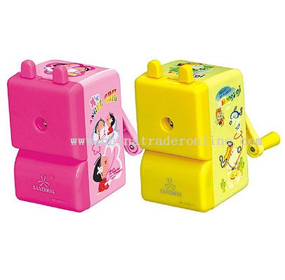 Plastic pencil sharpener