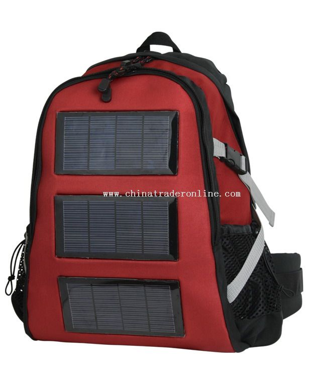 Solar backpack from China