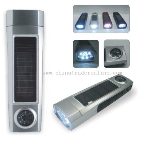 Solar flashlight from China