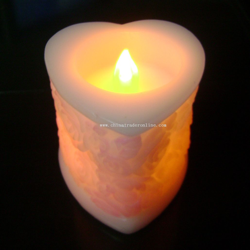 love LED candle
