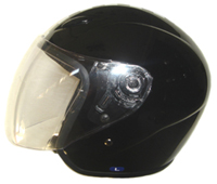 open face dot helmet