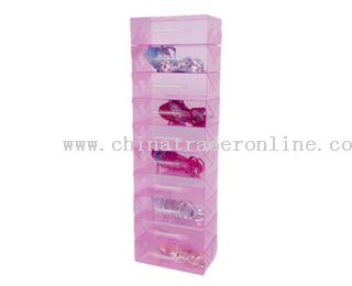 crystal shoe box