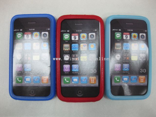 silicon case for iphone 3G from China