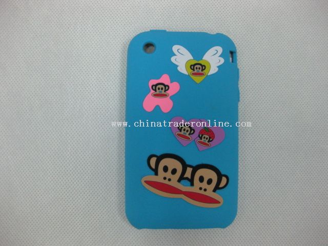 silicone cover skin case for Monkey/ iphone3G from China