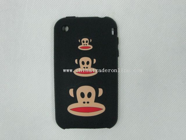 monkey silicon case for Iphone3G from China