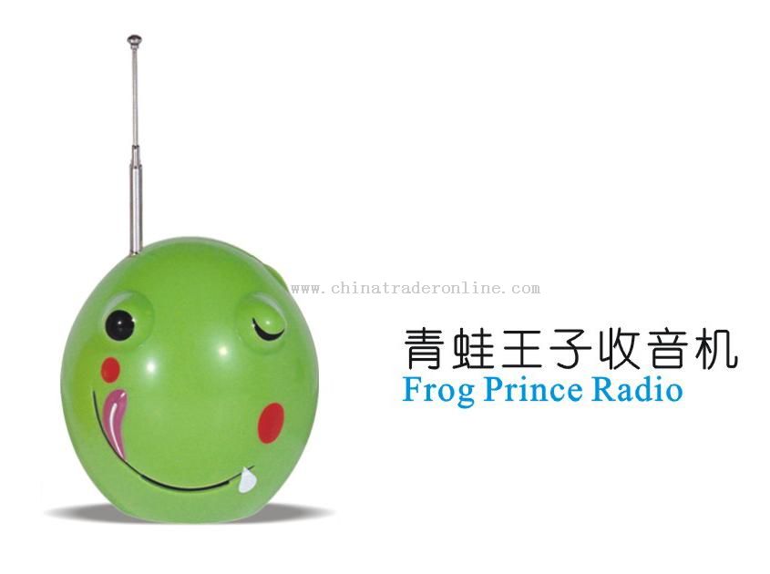 Cartoon Frog Radio from China