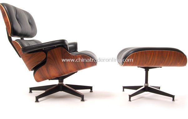 Charles and Ray Eames Lounge Chair And Ottoman