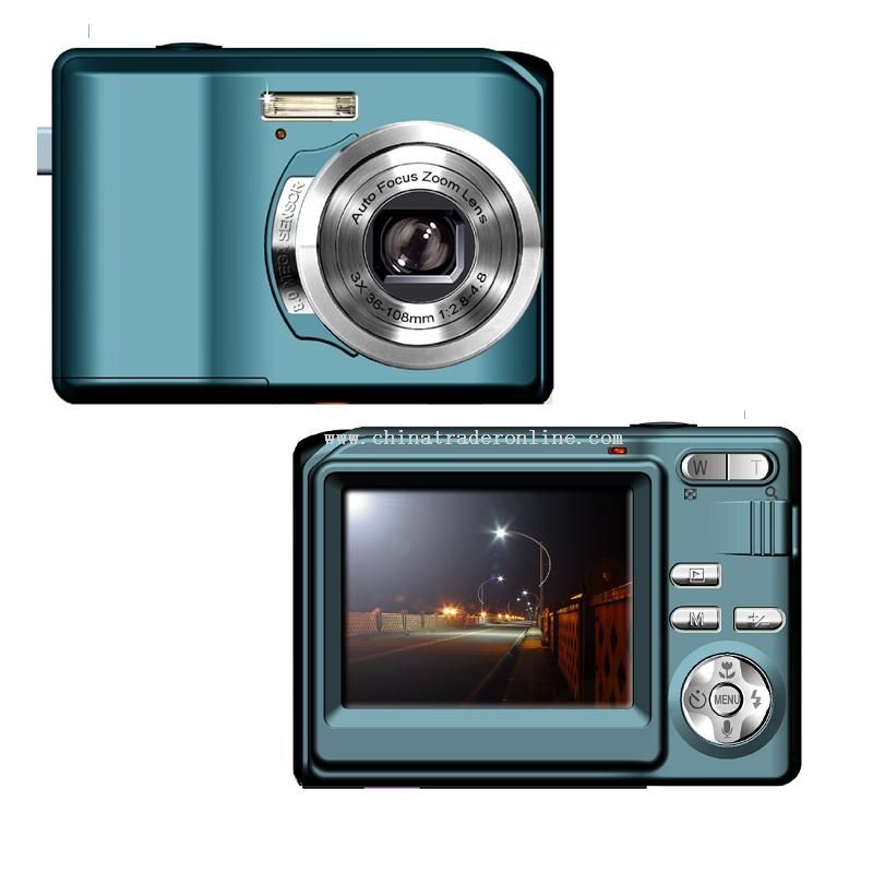 8.0MP CMOS Digital Camera with Optical Zoom from China