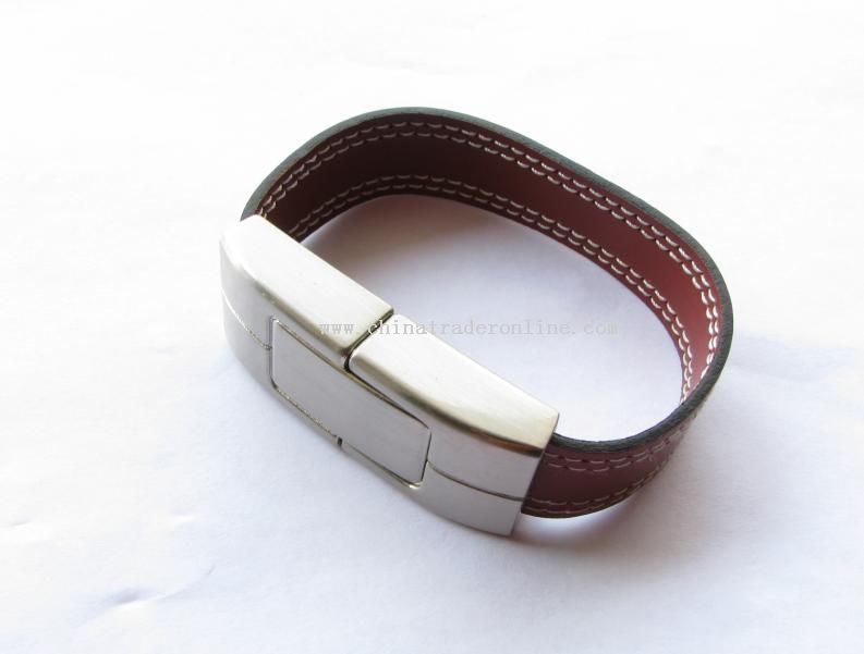 Leather Bracelet USB Stick