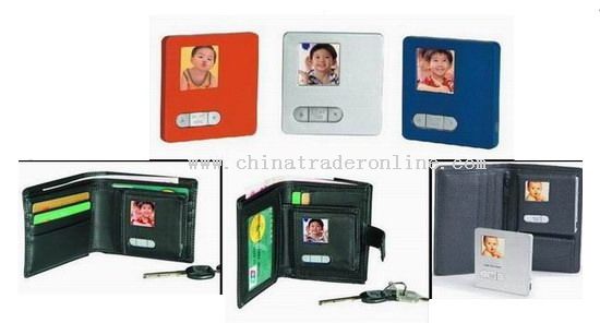 Wallet Digital Photo Frame