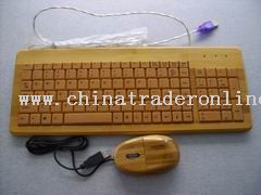 Bamboo Mouse and Keyboard