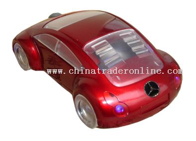 Car Shape Mouse with USB Speaker from China