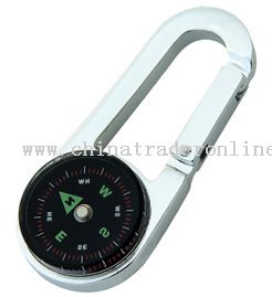 Carabiner with Compass from China