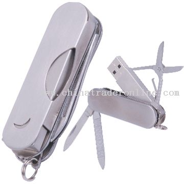 knife Metal USB Flash Drive