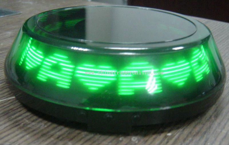 LED Message Coaster