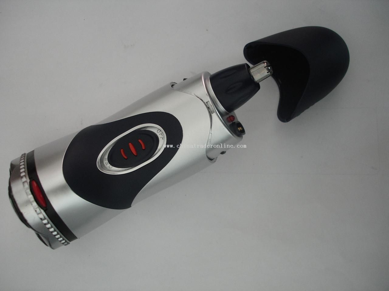 Electric Shaver with Nose Trimmer