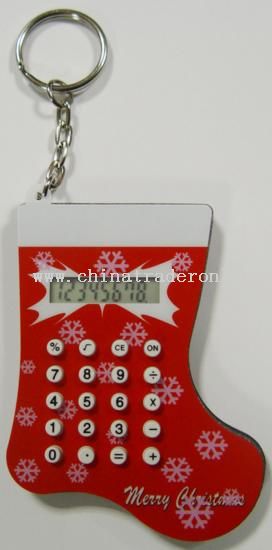 Keychain EVA Santa Claus Shape Calculator from China
