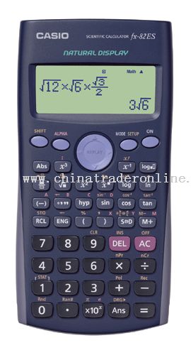 Scientific Calculator with Natural Textbook Display
