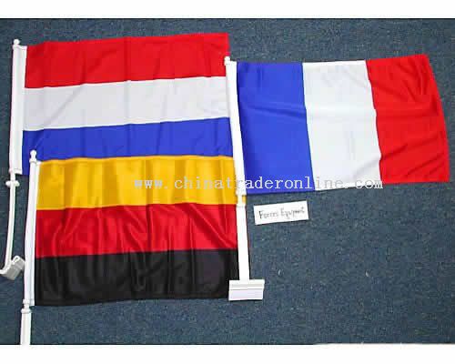 Car Window Flag with 51cm Stick