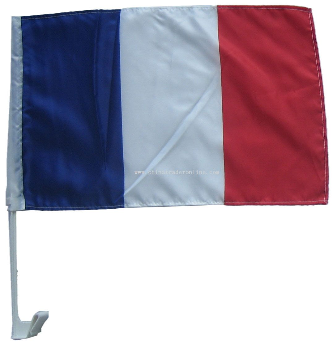 France car flag from China