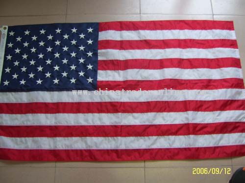 USA Embroidery Flag from China