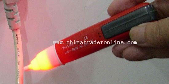 Non-Contact Voltage Tester with Buzzer and LED from China