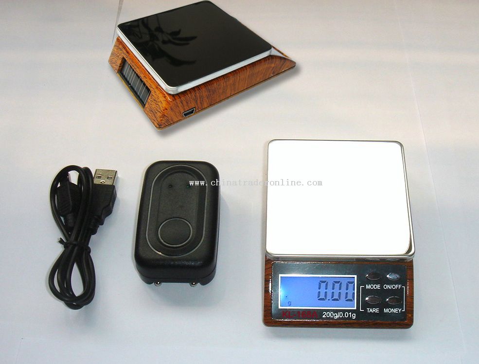 Solar-Powered Pocket Scale from China