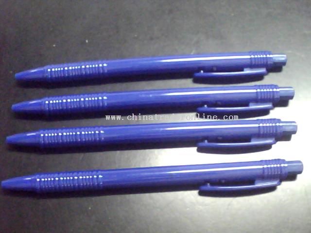 Simple Retractable Ballpoint Pen from China