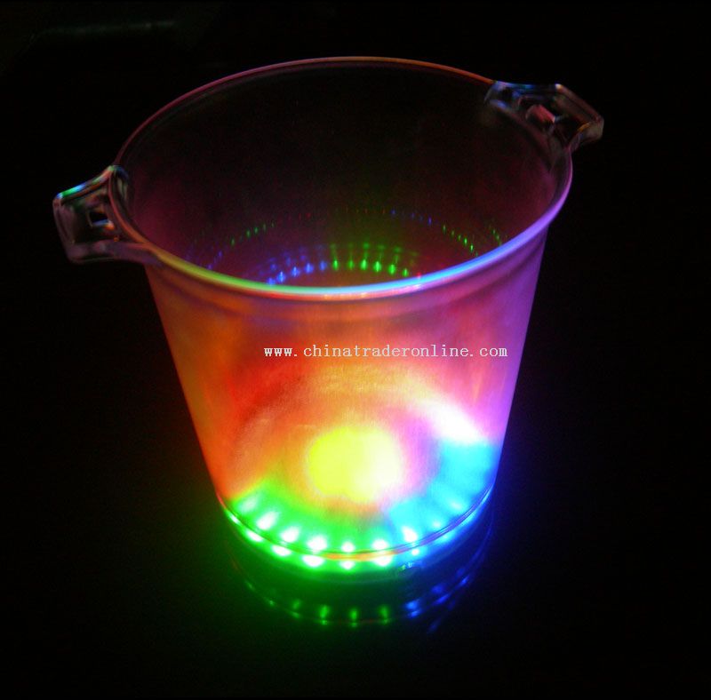Flashing Wine Ice Bucket Light from China