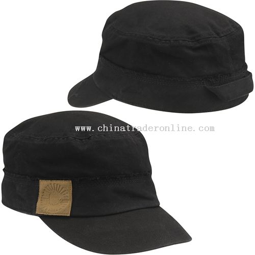 100% cotton broken twill Military Caps from China