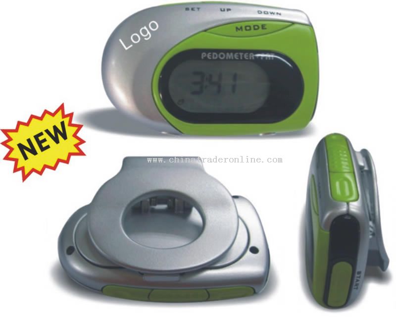 Pedometer with Body Fat Analyzer